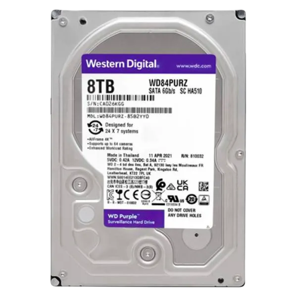 WESTERN DIGITAL Purple 8TB